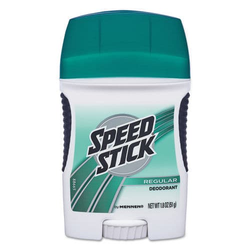Deodorant, Unscented, 1.8 oz, White, 12/Carton