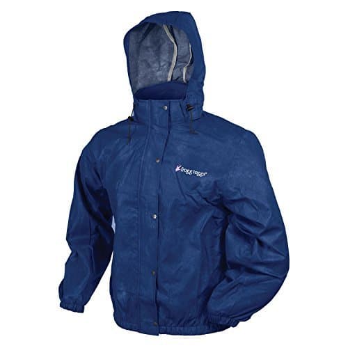 Frogg Togg Women's Classic Pro Action Jacket with Pockets, Royal Blue, Medium