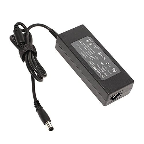 HP Charger For Laptops 18.5V 3.5A Portable Round Pin Charger With UK Laptop Power Cord