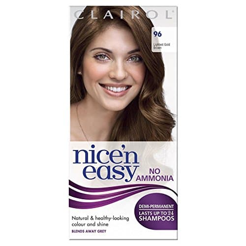 SIX PACKS of Nice N Easy Lasting Colour 96 Lightest Golden Brown