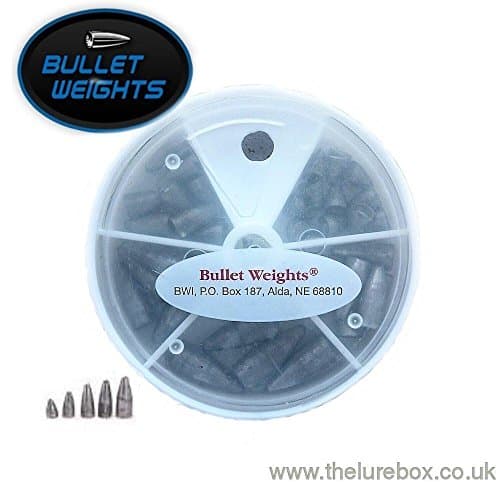 Bullet Weights handy pack for Texas &amp; Carolina rigs Qty 35