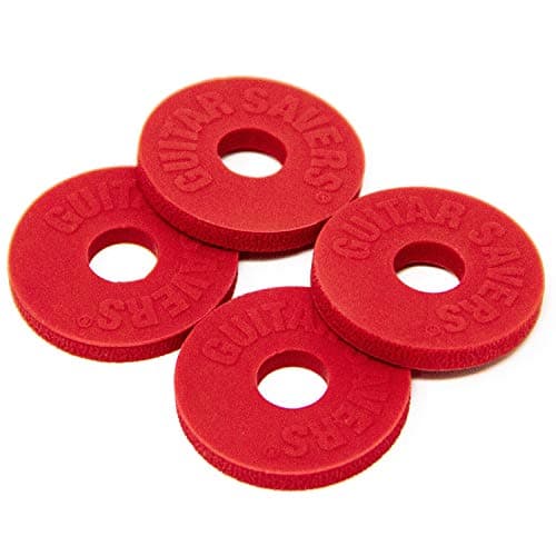 Guitar Savers Premium Strap Locks (2 Pair) - Red