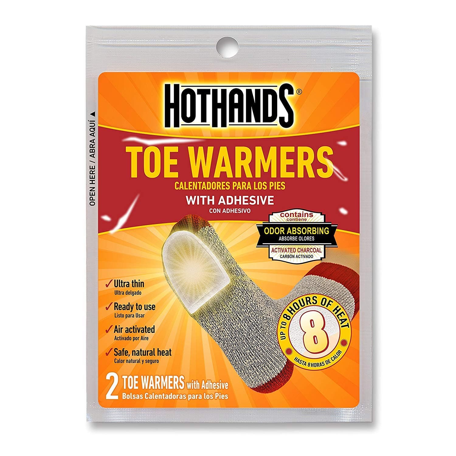 HeatMax Toasti Toes Foot Warmer (40 Pairs)