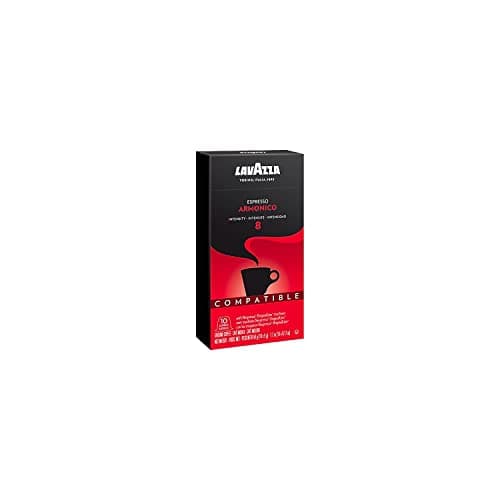 Lavazza Premium Coffee Corp Nespresso OriginalLine Compatible Capsules, Armonico Espresso, Dark Roast Coffee, 10 ct