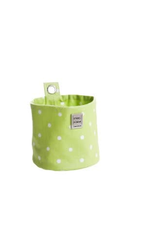 Farg Form Round Storage with Spots(Small, Light Green)