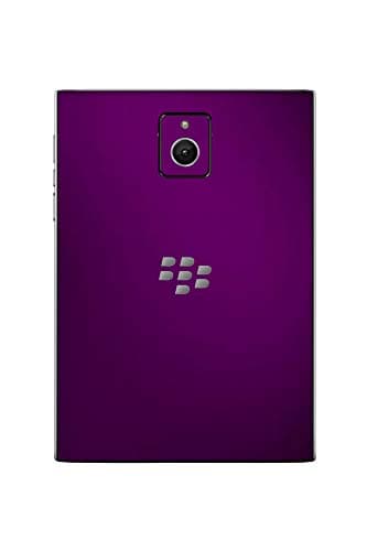 VCAREGADGETS Metallic Purple Shining Skin Compatible with BlackBerry Passport (for Back)