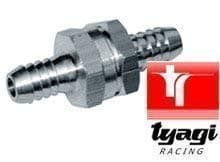 Tyagi RacingNon Return Valve 1/4 inch 6mm Aluminium Check Valve