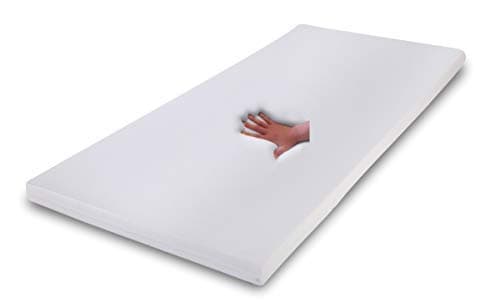 supply24 Gel Foam Topper Relax Height 4 or 5 cm 80/90/100 x 190/200 cm Pad for Mattress Mattress Soft/Soft Incl. Cotton Cover Gel Pad Cheap