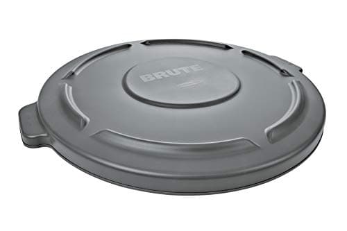 Rubbermaid Commercial Products Brute Snap-On Lid 38 Litre Grey FG260900GRAY