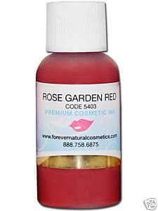 Rose Garden Red Permanent Cosmetics Pigment 1/2oz Bottle