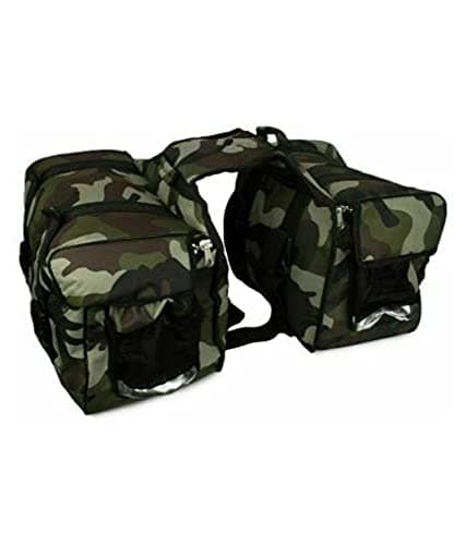 Double Side Saddlebag 60 LTR Army Stylish for Long Bullet Ride