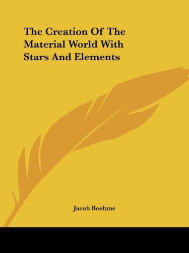 The Creation of the Material World With Stars and Elements