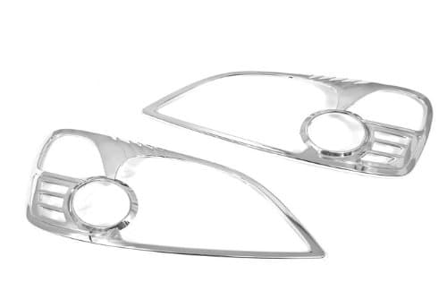 Autochrome Chrome Head Light Cover - for Honda Civic 01-05