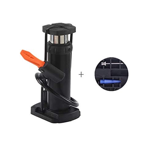 Mini Bicycle Pump Portable Bike Floor Pump Compatible with Presta & Schrader Valves for Footballs Basketballs Mountain Bike