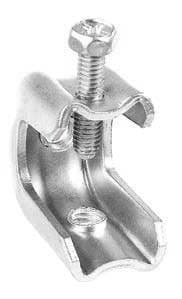 Stainless Steel Beam Clamp With 15/16 Inch Jaw Opening And 1/4-20 Threaded Holes-5 per case