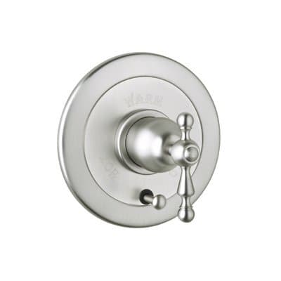 Rohl Volume Control Pressure Balance Trim w/Ornate Metal Lever Handle & Diverter AC700L-STN satin Nickel