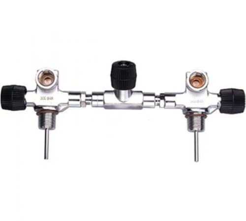 Storm Isolation Scuba Tank Manifold - 300BAR