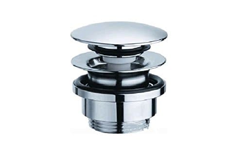 Silfra Clip Clap Valve, Basin Drain 11/4 Inch Chrome Cap Up & Down