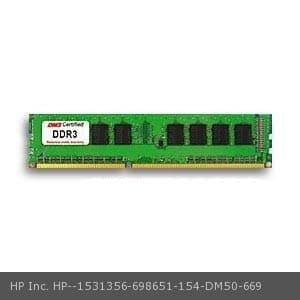 DMS Data Memory Systems Replacement for HP Inc. 698651-154 Envy 700-214 8GB DMS Certified Memory DDR3-1600 (PC3-12800) 1024x64 CL11 1.5v 240 Pin DIMM - DMS