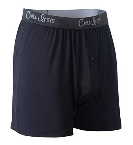 Chill Boys Soft Bamboo Boxers for Men - Cool Comfortable, Breathable Mens Underwear - Boxer Shorts