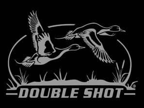 Double Shot Duck Hunting Automotive Window Decal Pintail Duck Wall Decal Adhesive Vinyl