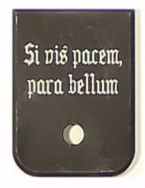 Magazine Base Floor Plate for Glock Pistols - 9mm & 40 Si Vis Pacem