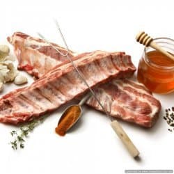 All Natural Imported Danish Baby Back Ribs (7/16-18oz Racks)