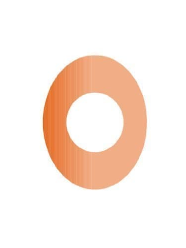 QTY 144 Fleecy Web Oval Ring For the relief of pain and discomforts of corns