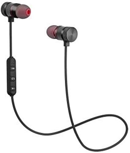 ASGTRADE Magnetic Wireless Bluetooth Hands-Free Earphone with Built-in Mic for All Smartphones