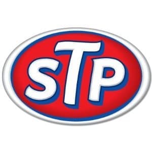 STP Racing emblem car styling sticker 6" x 3"