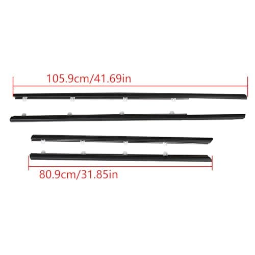 Weatherstrip Window Moulding Trim Seal Belt Replacement for 2012-2015 Civic