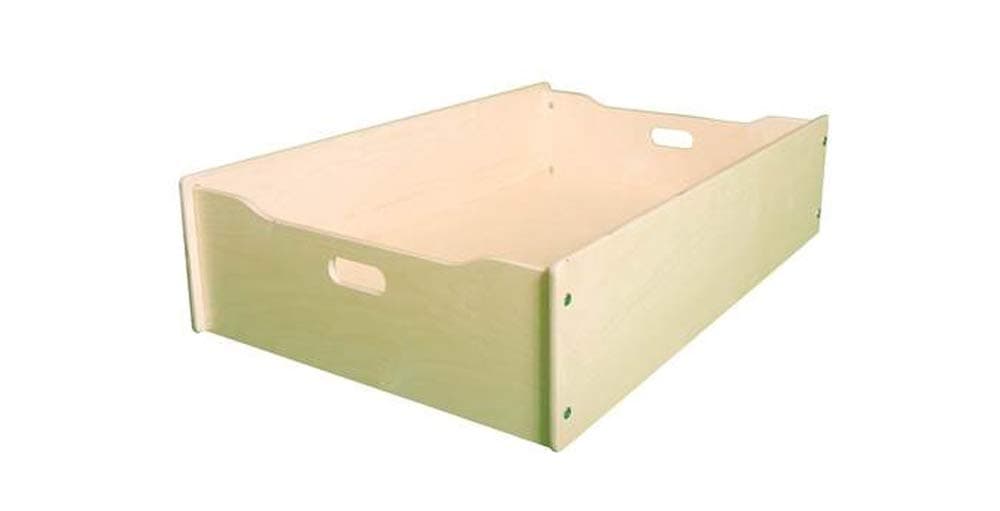 Birch Train Table Trundle Drawer