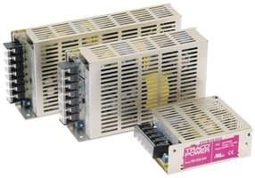 TRACOPOWER TXL 060-0521TI AC-DC CONV, ENCLOSED, 3 O/P, 60W, 5V, 12V, 5V