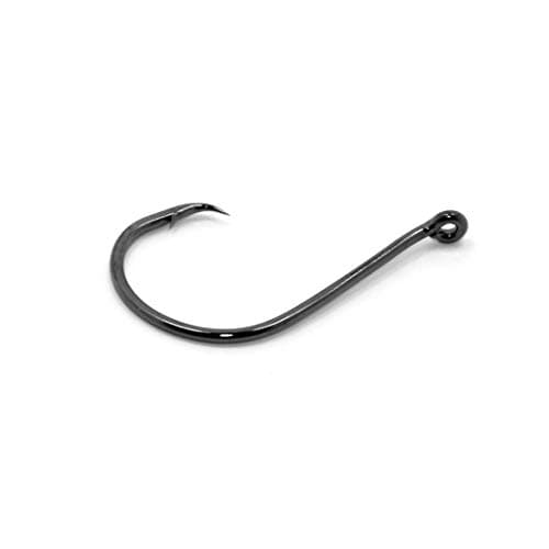 Gamakatsu Circle Offset Point Octopus Hook-Pack of 25 (Black)