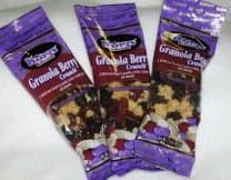 Kings Delicious Granola Berry Crunch Snack Mix (1.5 Ounce Individually Wrapped Packets in a 60 Count Box)