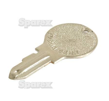 Sparex, S.22490 Key, Ignition for Kubota L Models M Models L1500, L175, L1801, L185, L2000, L210, L2200, L2201, L225, L245, L2601, L295, L3001, L345, L3500M4050, M4500, M7500