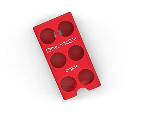 CryptoTrustOnlykey Silicone Case Red Resistance Red