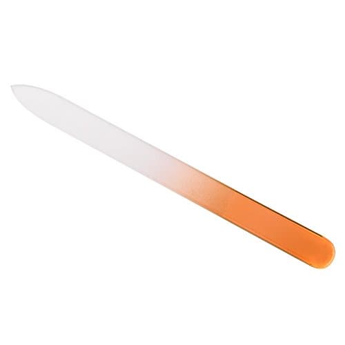 Crystal Glass Nail File 3.5" (Orange)