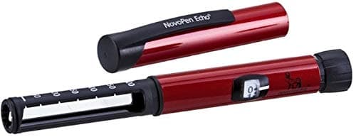 NOVOPEN 5 Insulin Pen Device - Blue | Silver or Red - by Novopen (Novopen Echo Red)