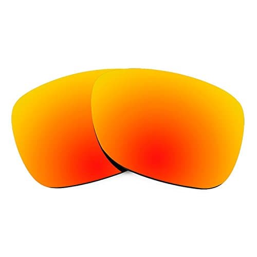 Polarized Replacement Sunglasses Lenses for AcTek Bone Conduction Headphones with UV Protection - Fire Red