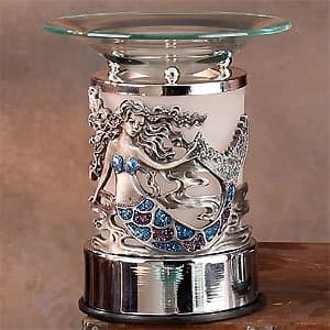 OddCommodity - Mermaid pewter décor - Electric Oil Warmer Diffuser Aromatherapy