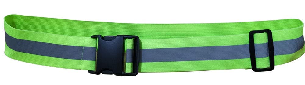 Shinecailife Adjustable Reflective Gear Sash Belt,for Running,Cycling,Biking,Walking,Jogging Etc,Elastic Safety Reflective High Visibility