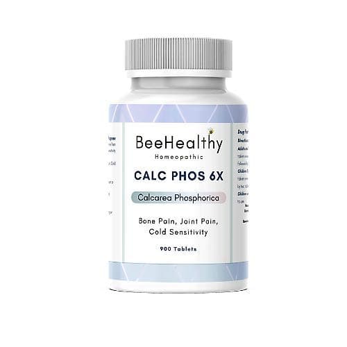 Cell Salt, Calcarea Phosphorica (Calc Phos) 6X Tablets. Homeopathic Natural Remedy for Bone Health, Joint Pain, Cold Sensitivity, Sore Throat. Easy Dissolving Tablets. 900 Count