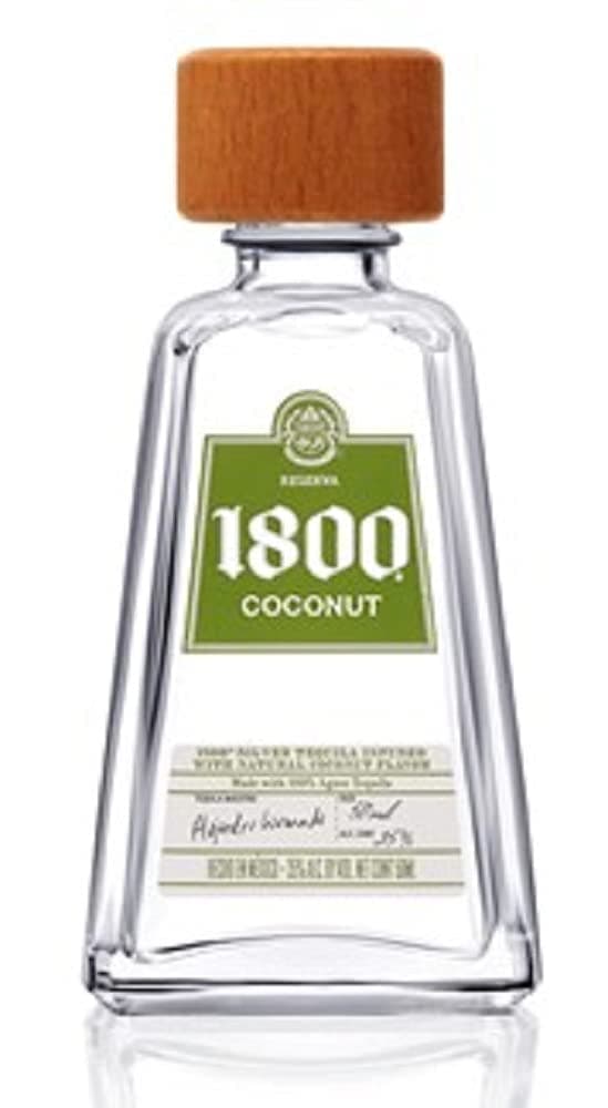 1800 Tequila Coconut 100% Agave 5cl, Single Bottle