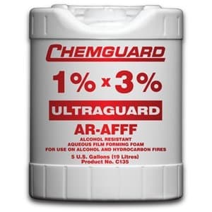 Chemguard Ultraguard 1% x 3% AR-AFFF Foam Concentrate, 5 Gallon Pail