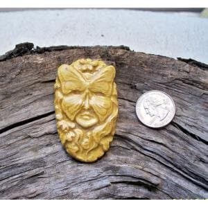 - Golden Butterfly Man - 1 Mosaic Tiles Hm Ceramic Kiln Fired