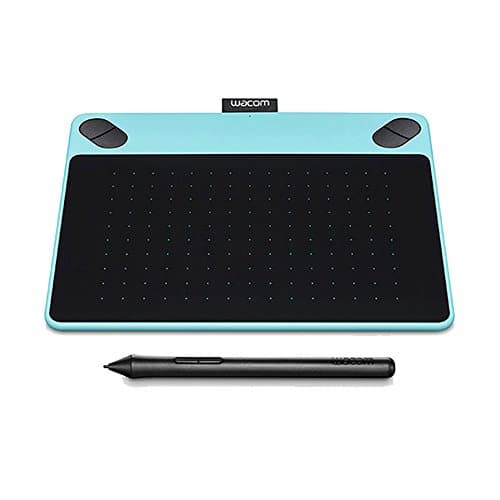 Wacom Intuos Draw Creative Pen Tablet CTL490DB- Small Blue - (Renewed)