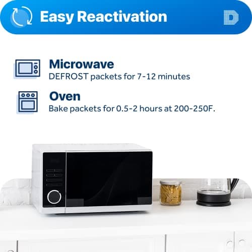 Dry & Dry 20 Gram [5 Packets] Silica Gel Packets Desiccants, Silica Packets - Rechargeable Silica Gel Packs, Silica Gel Packets, Desiccants Packets, Silica Gel