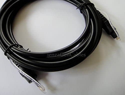 ienza® Toslink to Mini Optical Cable for Astro MixAmp Pro and Turtle Beach Audio Advantage Micro II USB - 6 feet (Black)