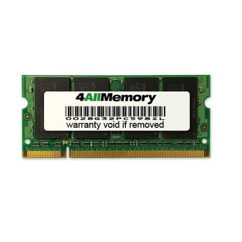 1GB DDR2-400 (PC2-3200) RAM Memory Upgrade for the Everex CloudBook CE1200V